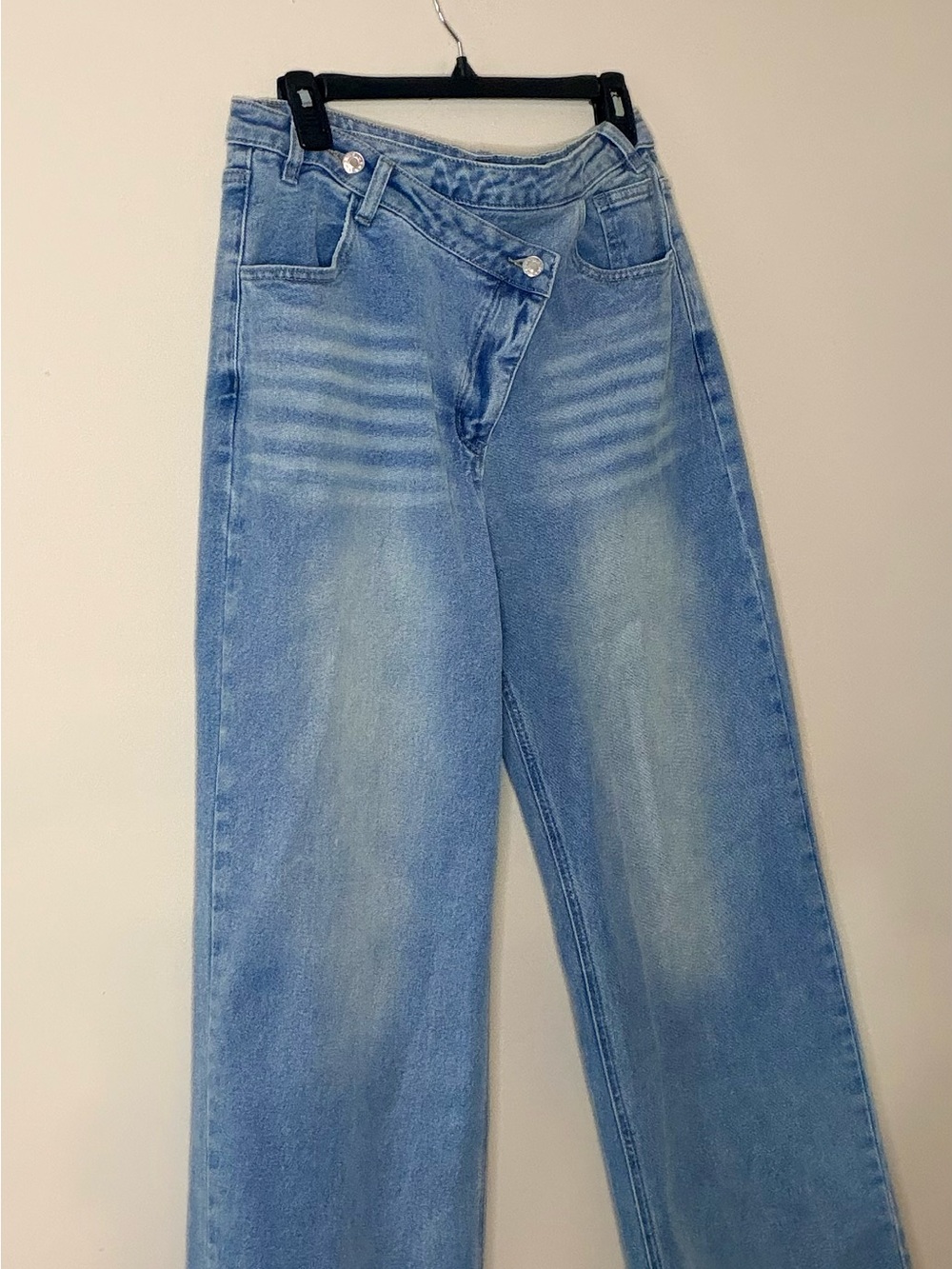 Commense Light Blue Denim Jeans with Branded Waist Tag